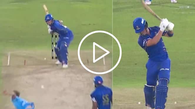 [Watch] Dewald Brevis' Spectacular 'No-Look' Six For MI Cape Town In SA20 Leaves Fans Stunned